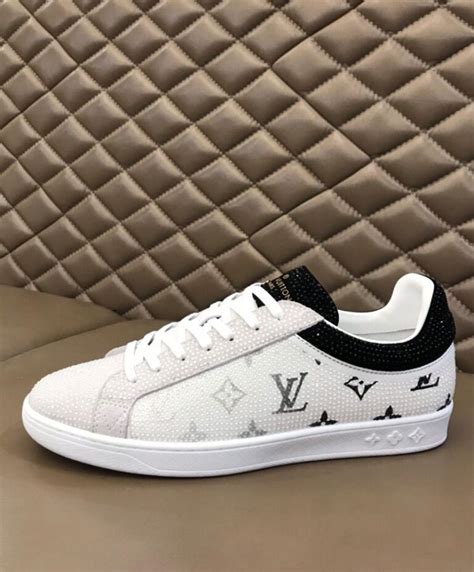 lv sneakers for men|louis vuitton men white sneakers.